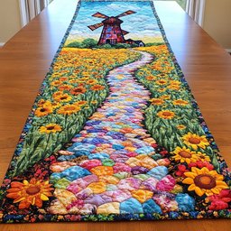 Quiet Rotation Table Runner - Made to Order TABLE928