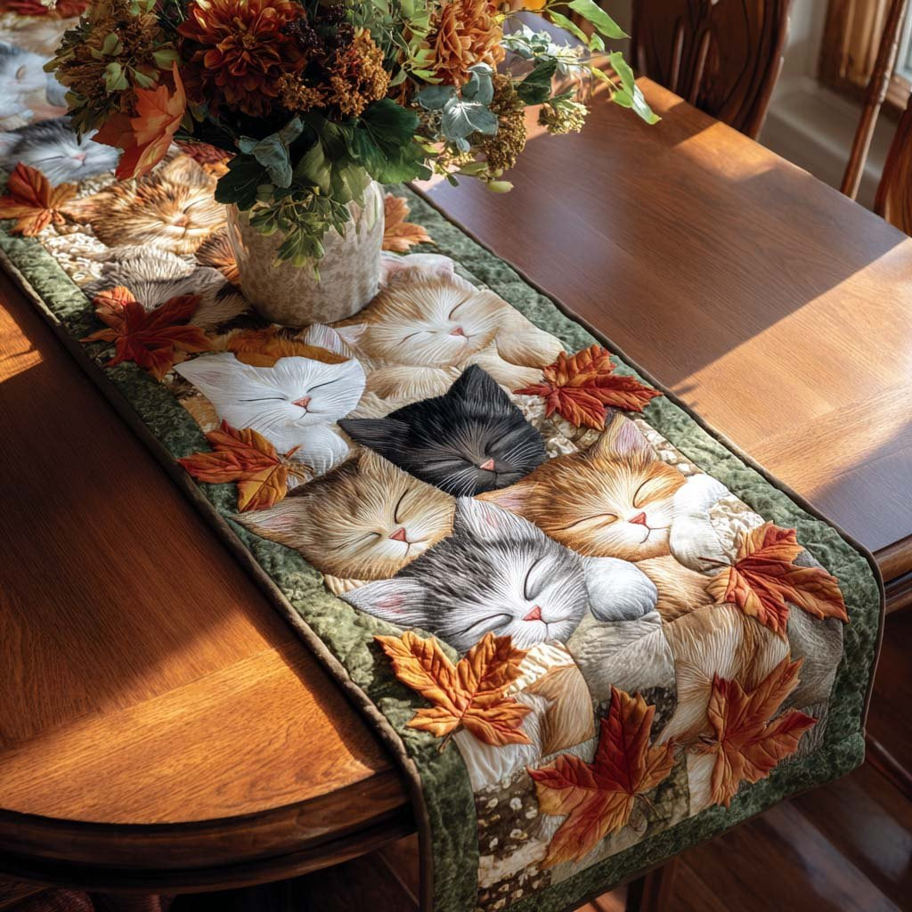 Purrfect Harmony Table Runner - Made to Order TABLE928