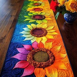 Radiant Path Table Runner - Made to Order TABLE928