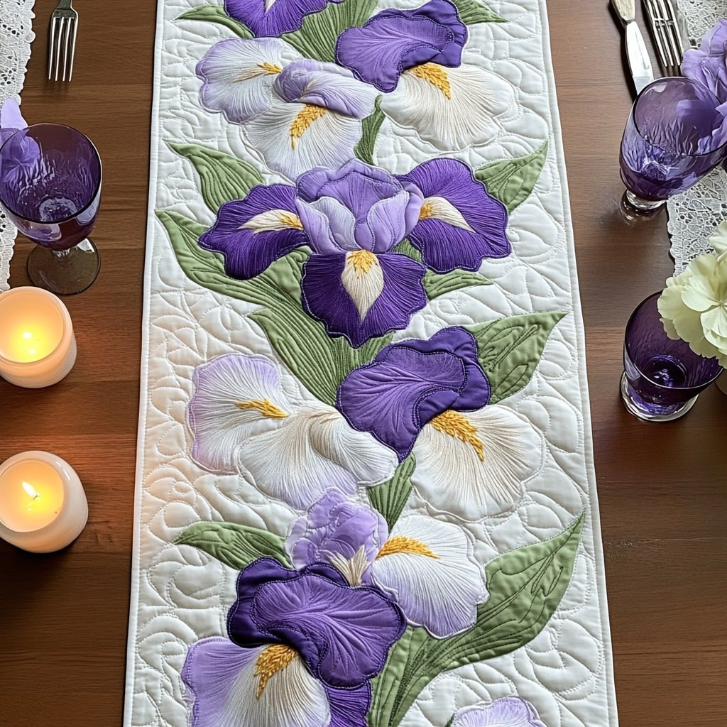 Purple Delight Table Runner - Made to Order TABLE928