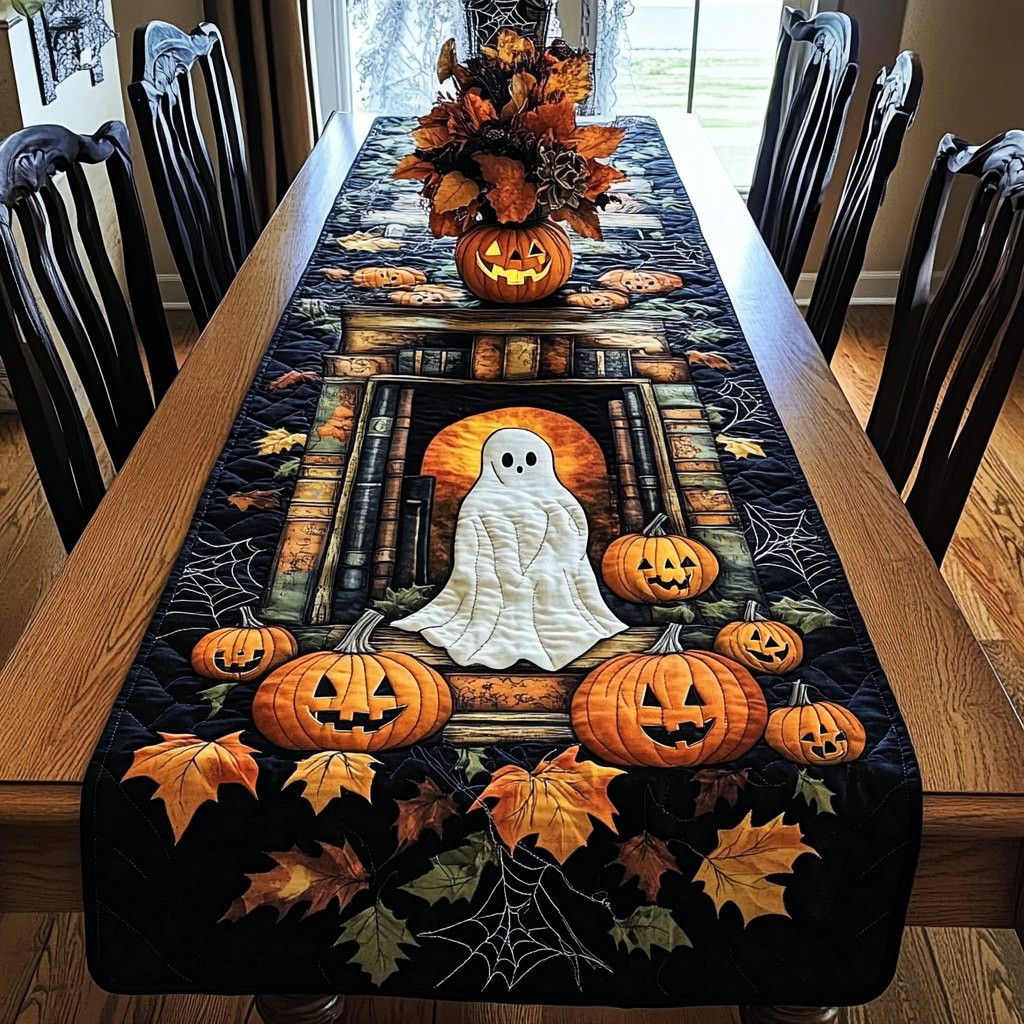 Pumpkin Spirits Table Runner - Made to Order TABLE928