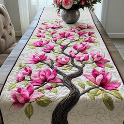 Pink Serenity Table Runner - Made to Order TABLE928