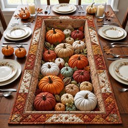 Pumpkin Abyss Table Runner - Made to Order TABLE928