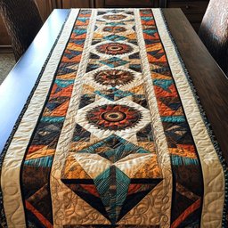 Prairie Points Table Runner - Made to Order TABLE928