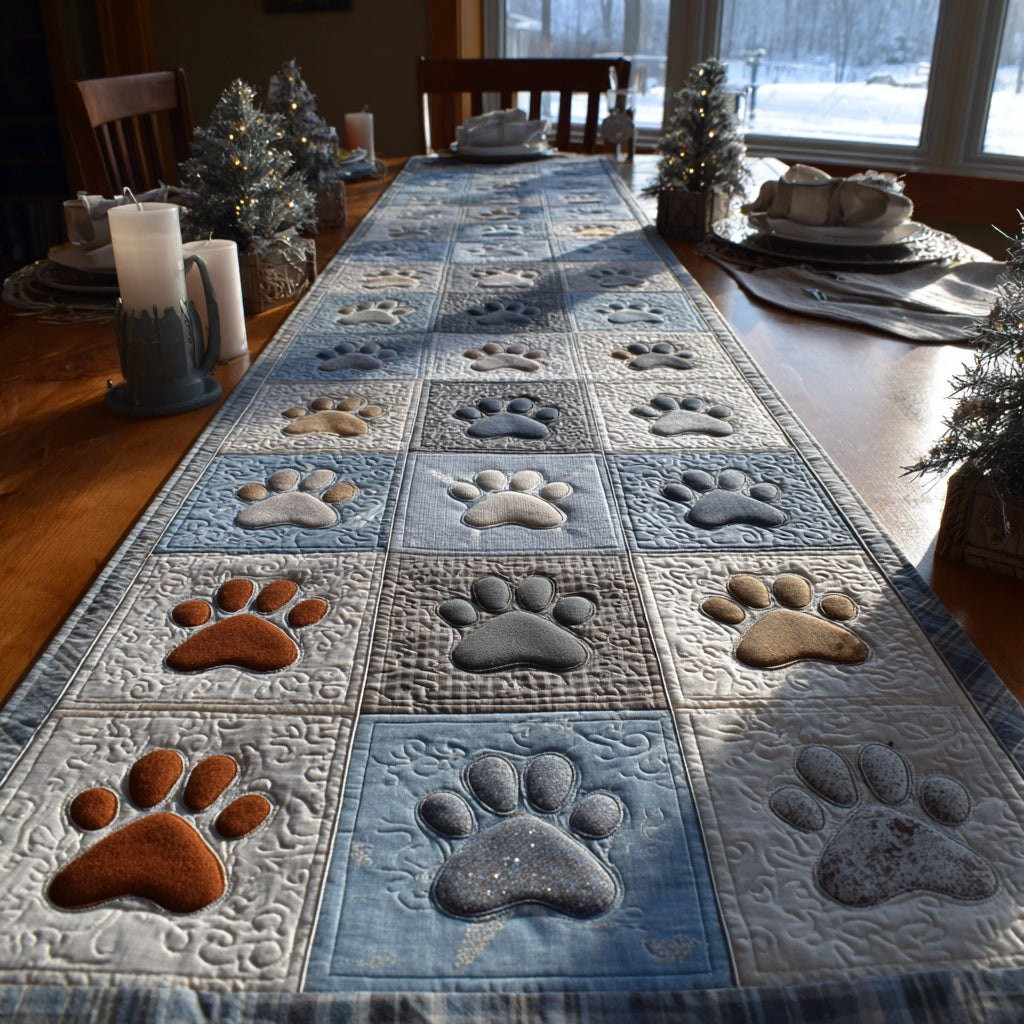 Paw Cottage Charm Table Runner - Made to Order TABLE928