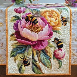 Peony Garden Table Runner - Made to Order TABLE928