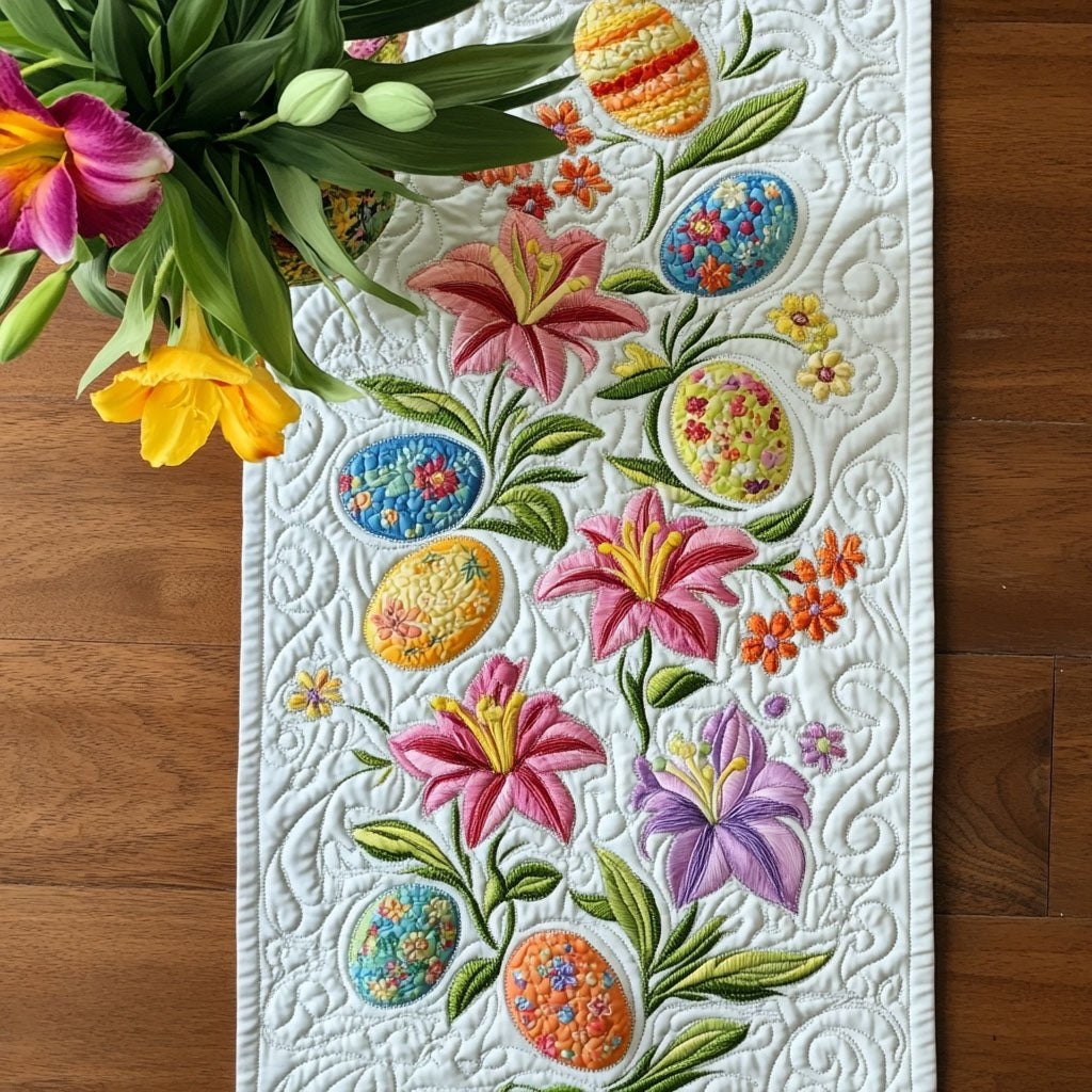 Pastel Patchwork Parade Table Runner - Made to Order TABLE928