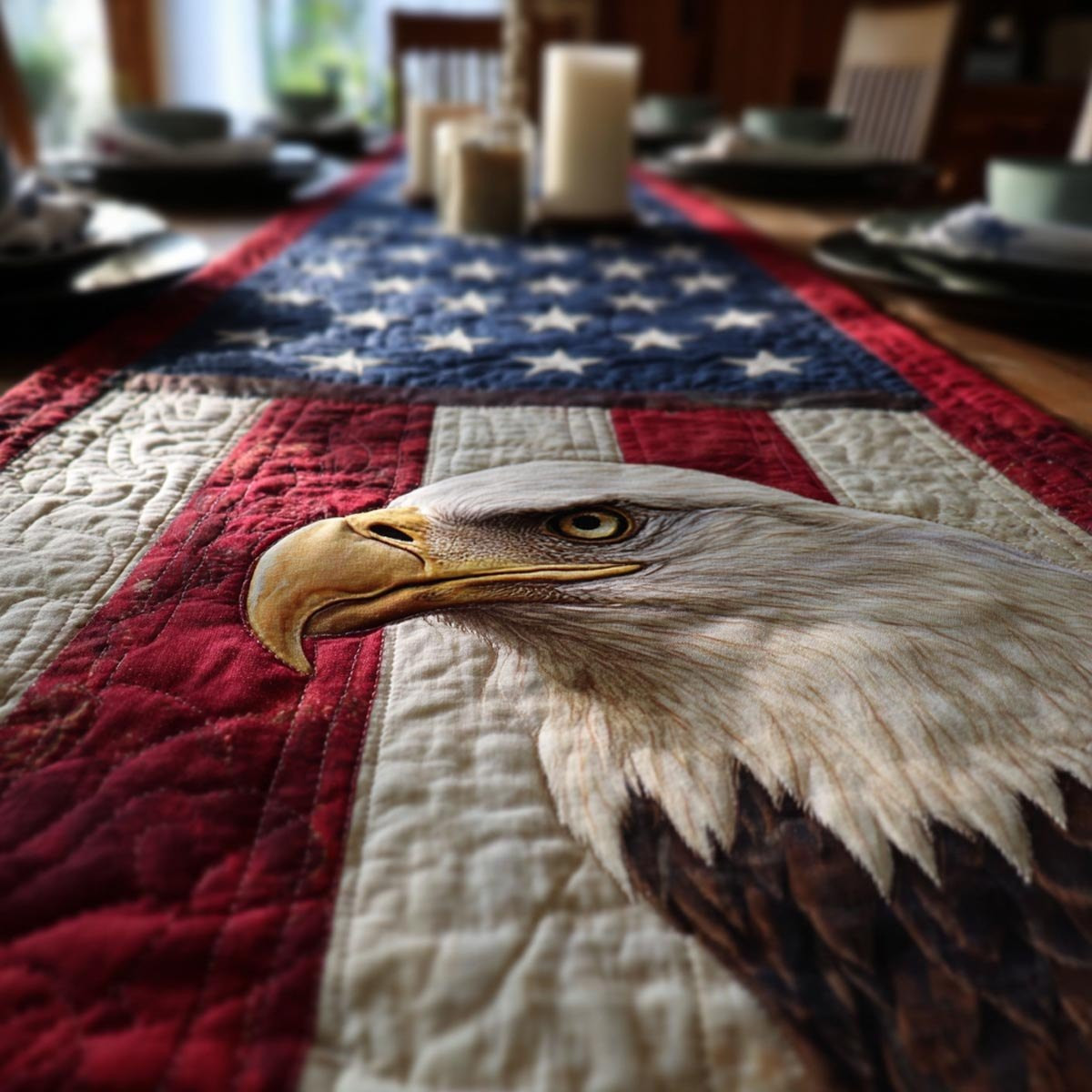 Patriot Spirit Table Runner - Made to Order TABLE928