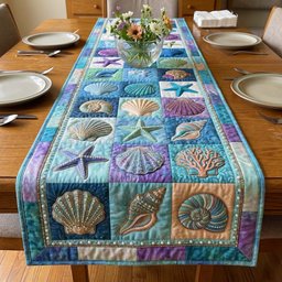 Pearl Tide Table Runner - Made to Order TABLE928