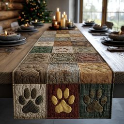 Paw Pathway Table Runner - Made to Order TABLE928
