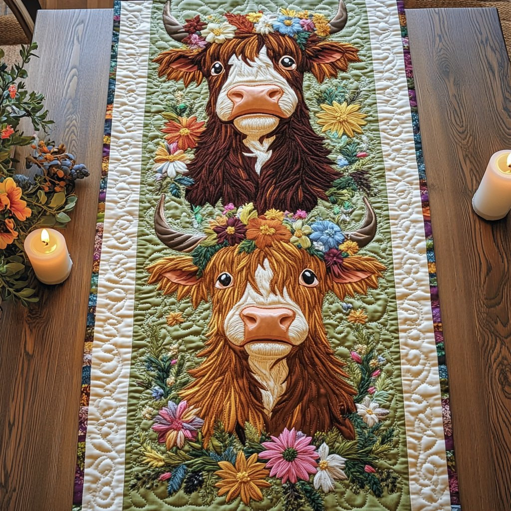 Pasture Blooms Table Runner - Made to Order TABLE928