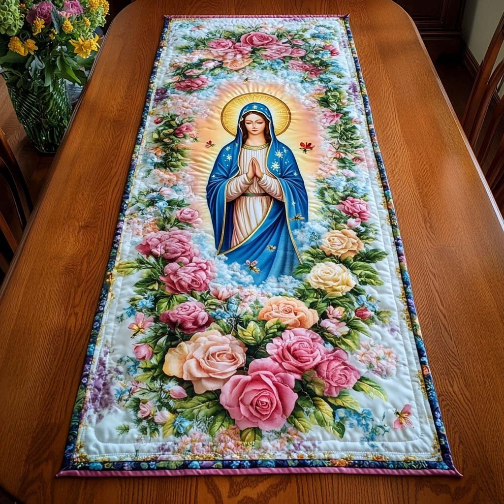 Our Lady Love Table Runner - Made to Order TABLE928