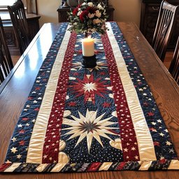 Patriotic Glow Table Runner - Made to Order TABLE928