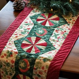 Peppermint Dreams Table Runner - Made to Order TABLE928