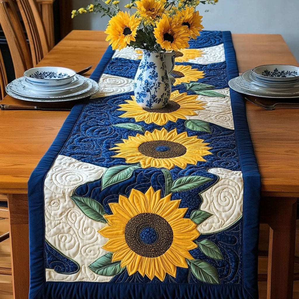 Petalscape Table Runner - Made to Order TABLE928