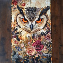 Owl Haven Table Runner - Made to Order TABLE928