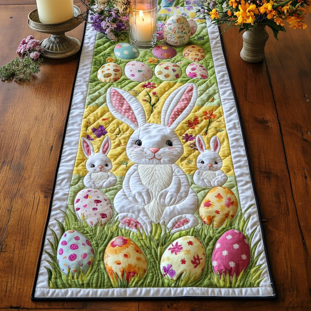 Pastel Hops Table Runner - Made to Order TABLE928