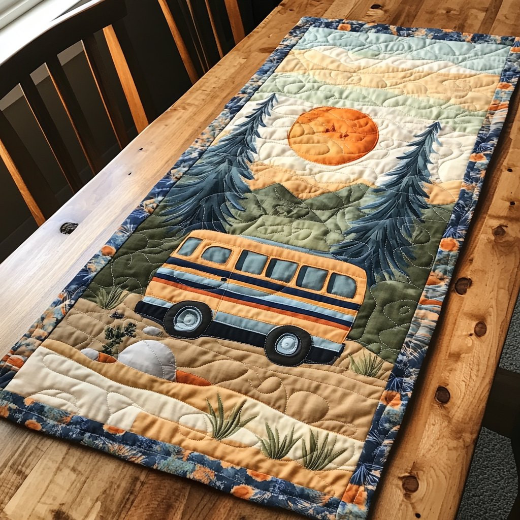 Outdoor Retreat Table Runner - Made to Order TABLE928