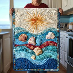 Ocean Shell Table Runner - Made to Order TABLE928