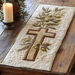 Olive Grace Table Runner - Made to Order TABLE928