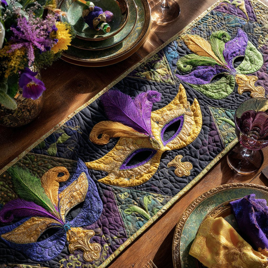Opulent Carnival Dreams Table Runner - Made to Order TABLE928