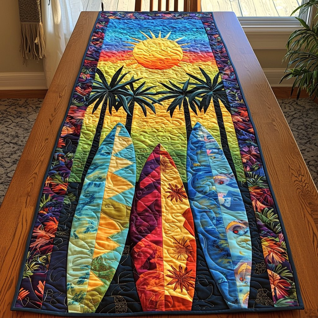 Ocean Surfboard Table Runner - Made to Order TABLE928