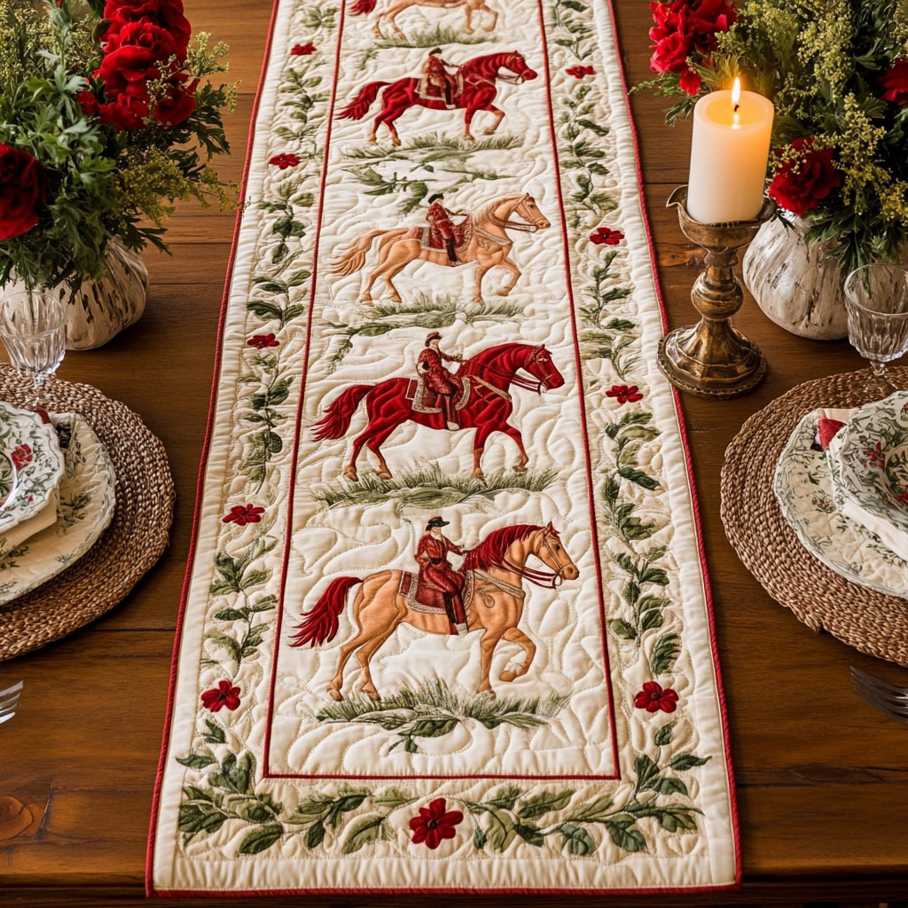 Noble Steed Table Runner - Made to Order TABLE928