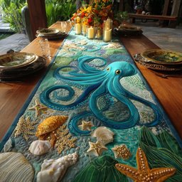 Ocean Embrace Table Runner - Made to Order TABLE928
