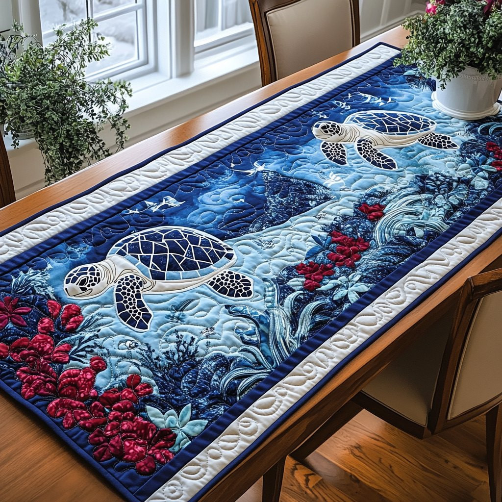 Ocean Dreams Table Runner - Made to Order TABLE928