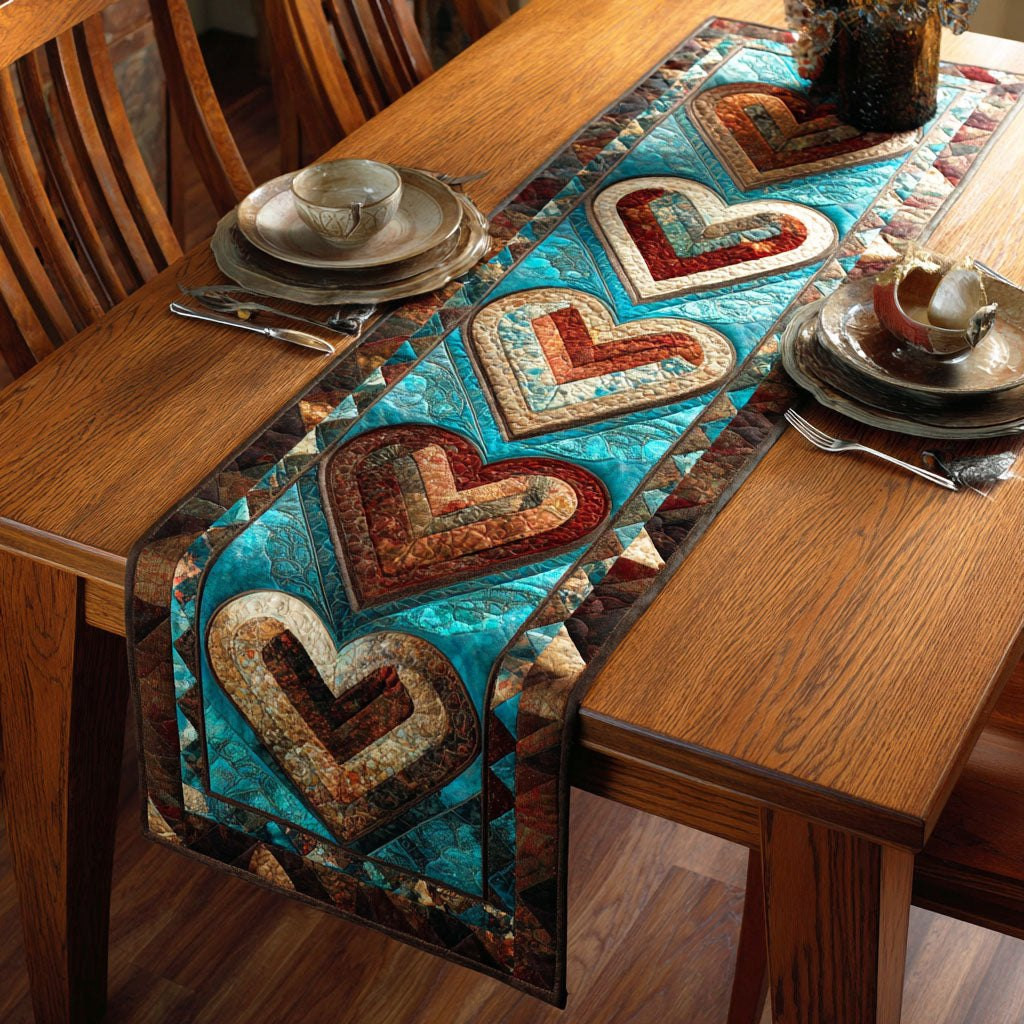 Nomad Hearts Table Runner - Made to Order TABLE928