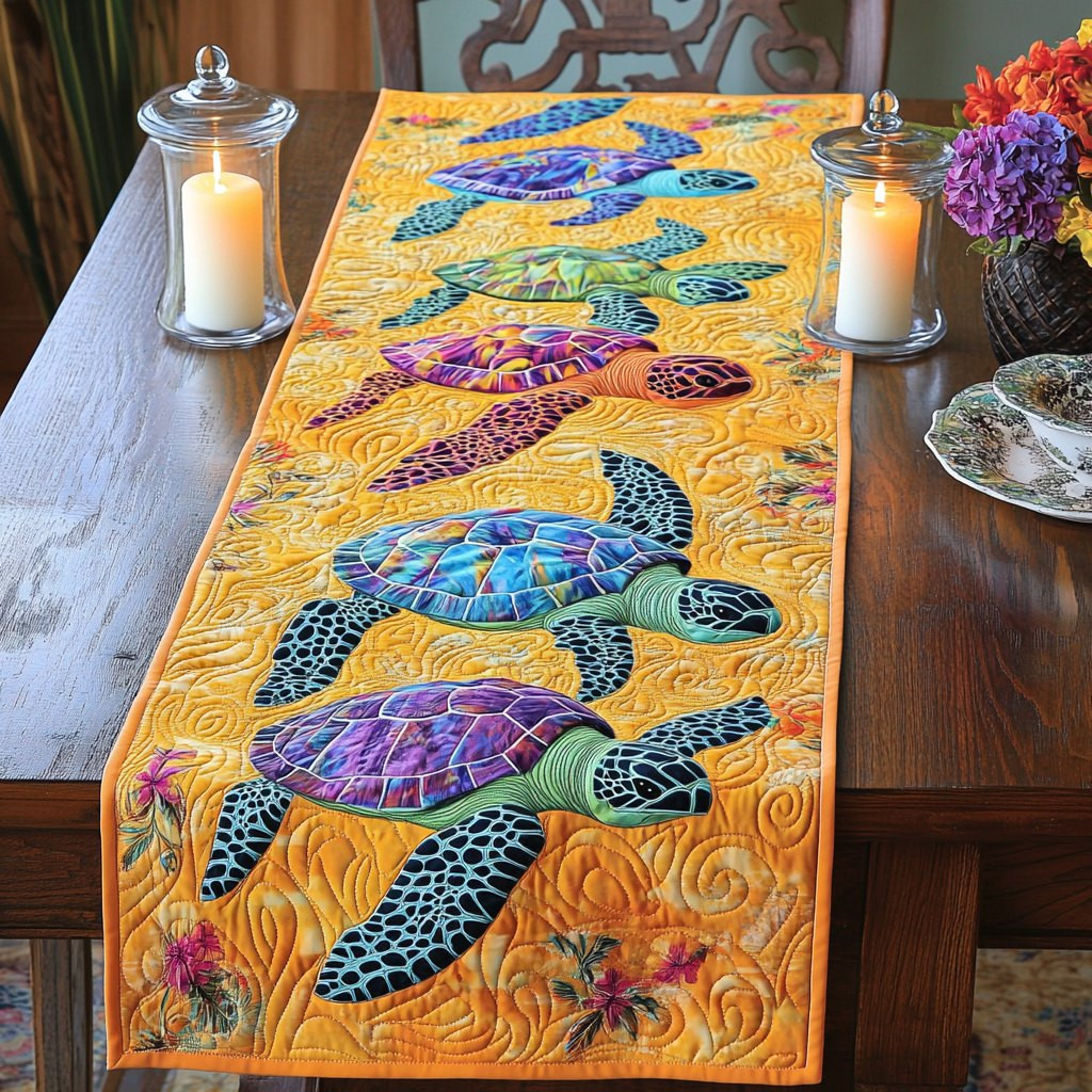 Ocean Journey Table Runner - Made to Order TABLE928