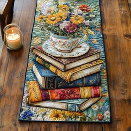 Novel Bloom Table Runner - Made to Order TABLE928