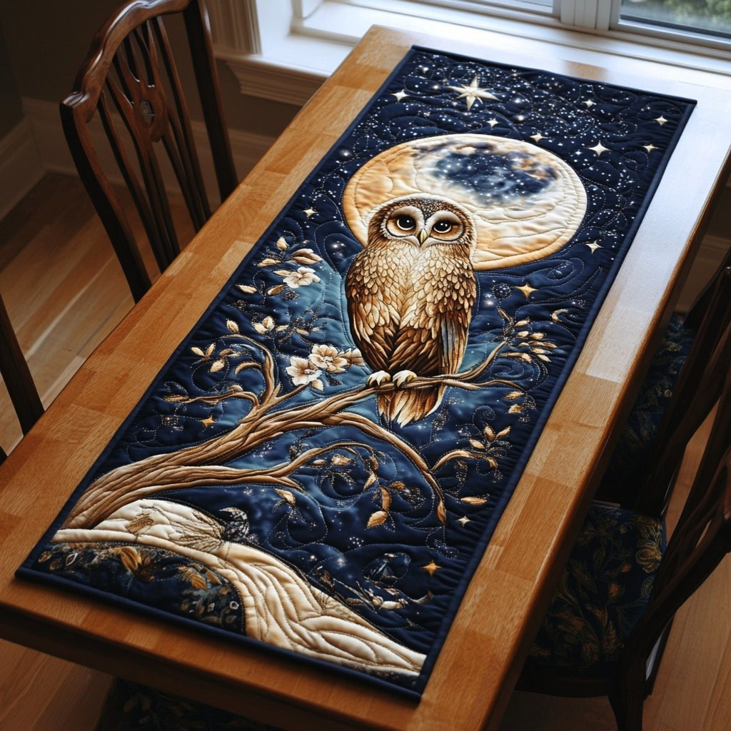 Nocturnal Guardian Table Runner - Made to Order TABLE928