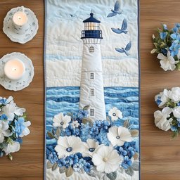 Nautical Radiance Table Runner - Made to Order TABLE928