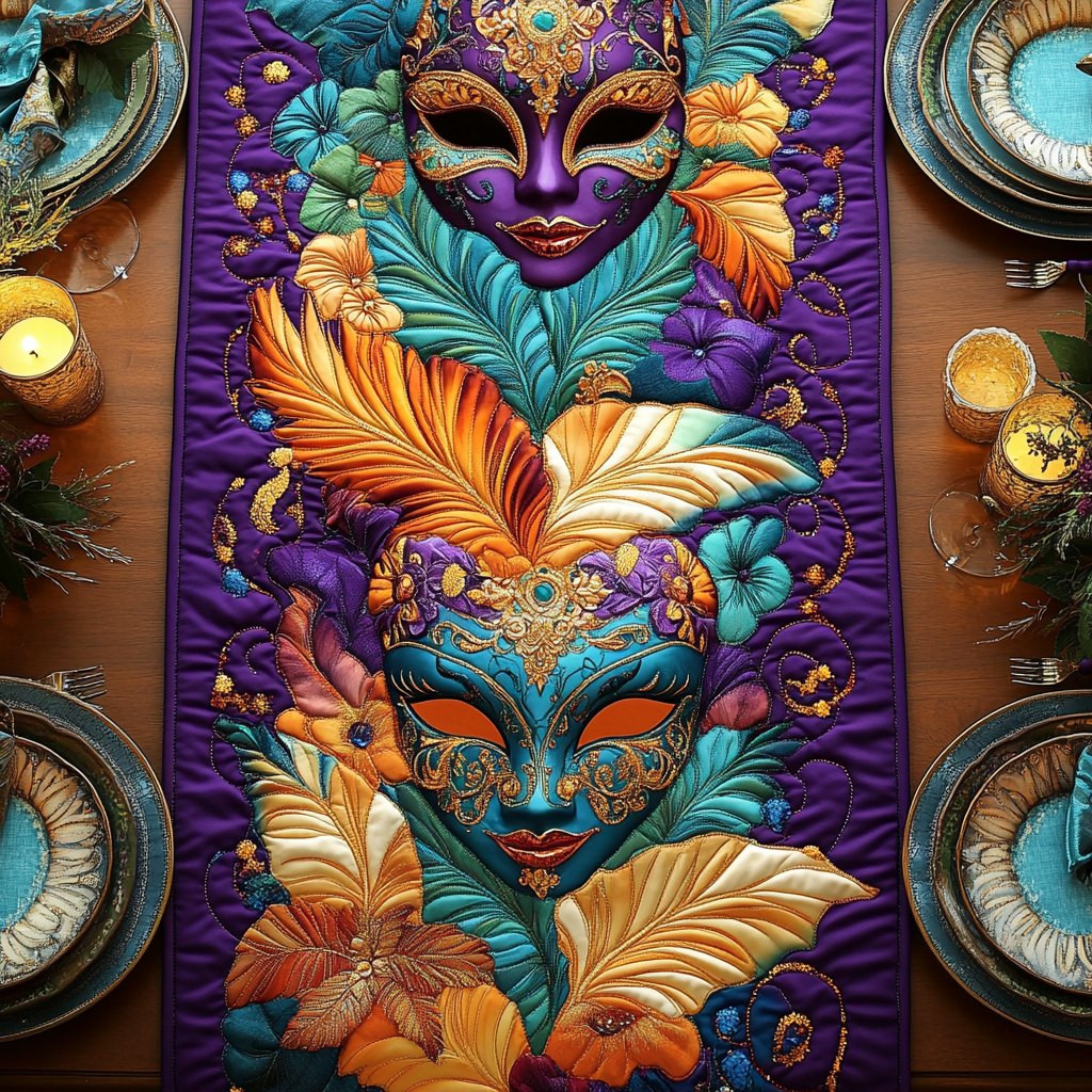 Nola Nights Table Runner - Made to Order TABLE928