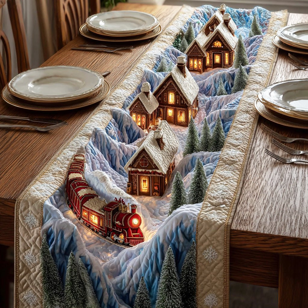 Northern Light Path Table Runner - Made to Order TABLE928