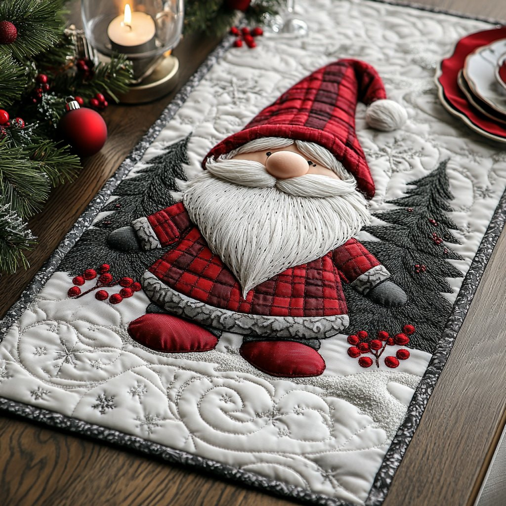 North Pole Charm Table Runner - Made to Order TABLE928