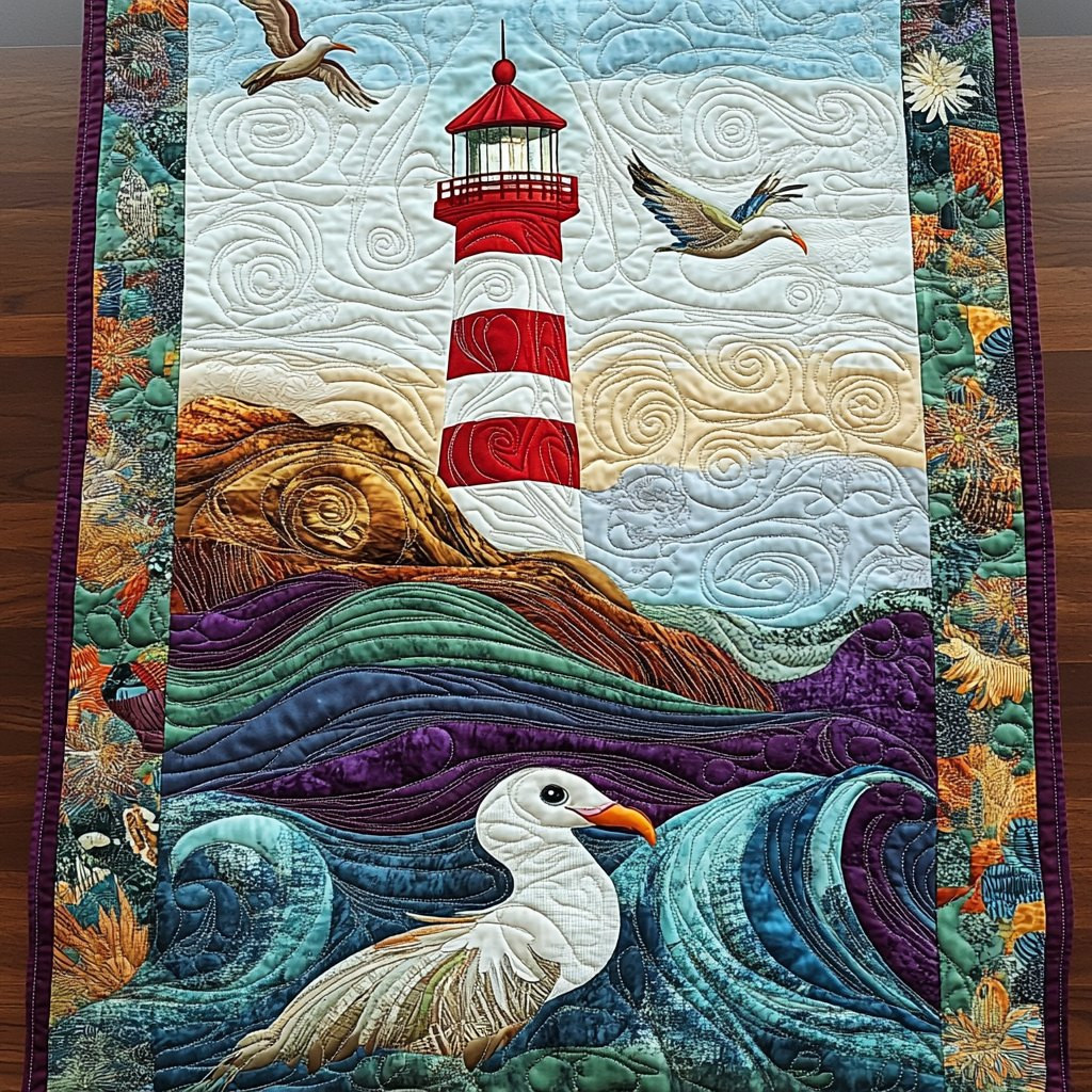 Ocean Guide Table Runner - Made to Order TABLE928