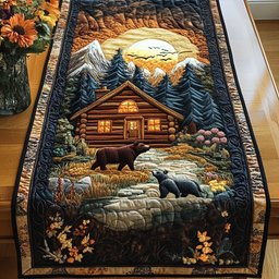 Moonlit Wilderness Table Runner - Made to Order TABLE928