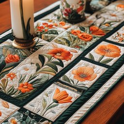 Meadow Lace Table Runner - Made to Order TABLE928