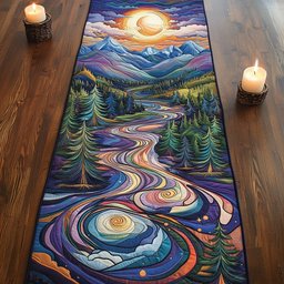 Meadow Horizon Table Runner - Made to Order TABLE928
