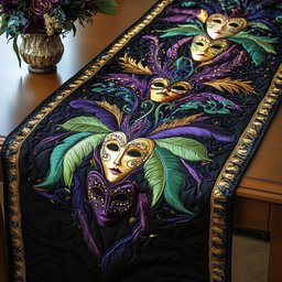 Midnight Carnival Table Runner - Made to Order TABLE928