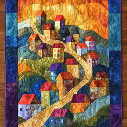 Modern Metropolis Table Runner - Made to Order TABLE928