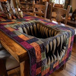 Monster Maw Table Runner - Made to Order TABLE928