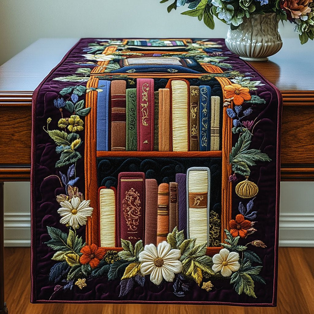 Mystic Bookshelf Table Runner - Made to Order TABLE928