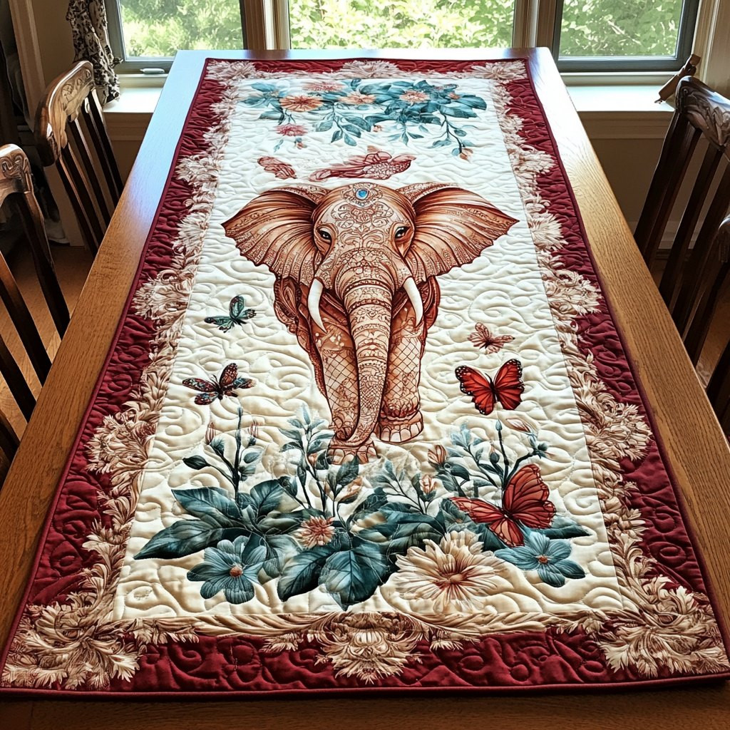 Moon Elephant Table Runner - Made to Order TABLE928