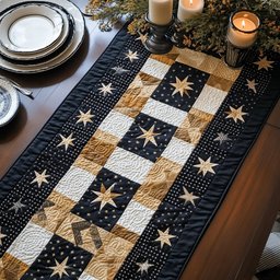 Midnight Spark Table Runner - Made to Order TABLE928