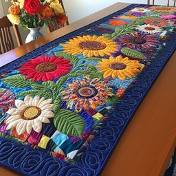 Midday Bloom Table Runner - Made to Order TABLE928