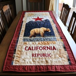 Mountain Bear Table Runner - Made to Order TABLE928