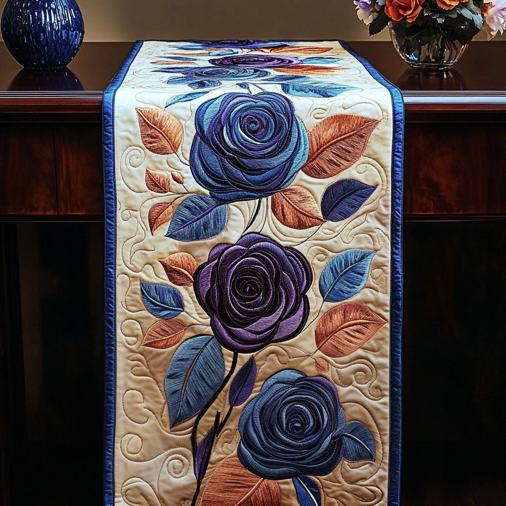 Midnight Roses Table Runner - Made to Order TABLE928